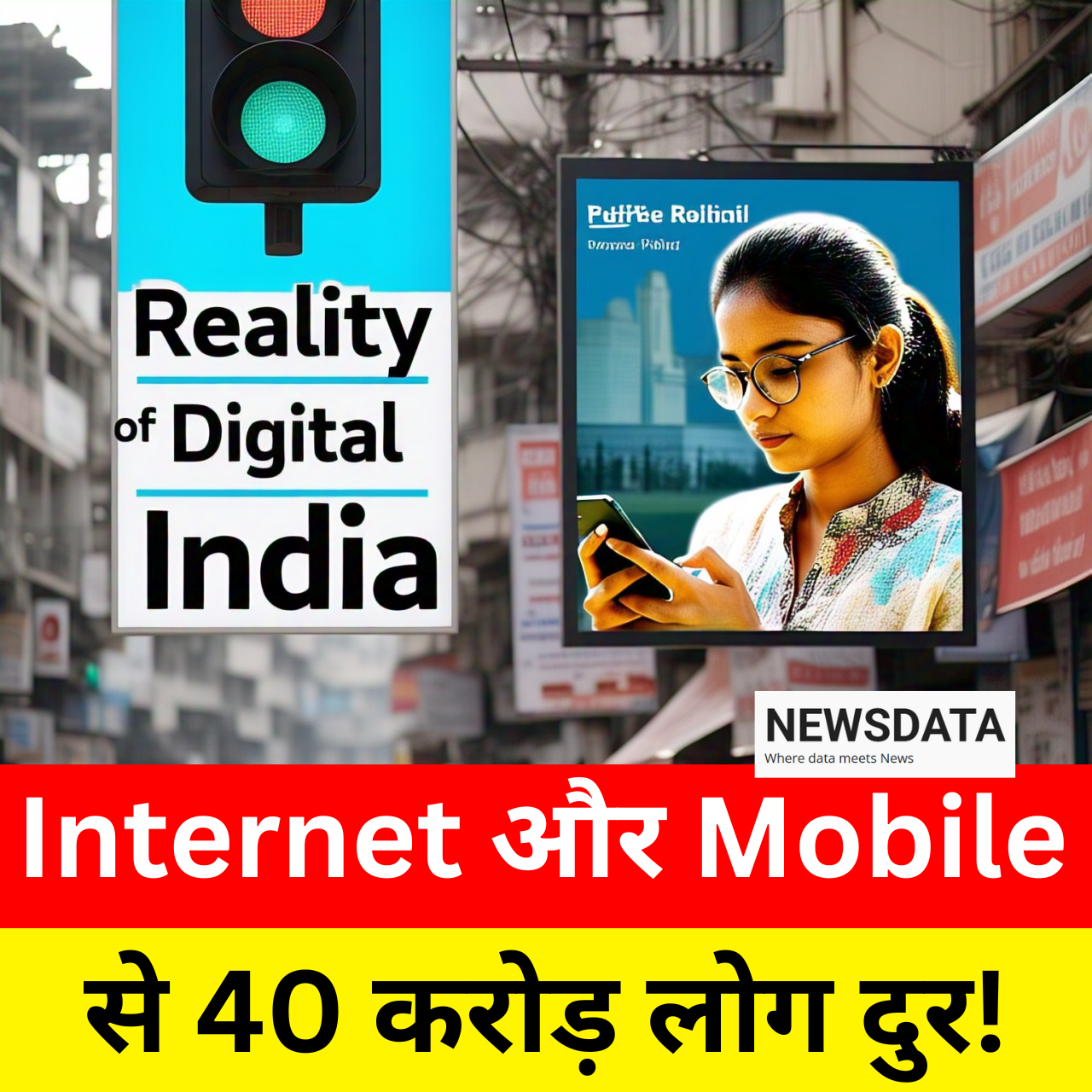 भारत में 40 करोड़ लोगो के पास अभी भी नहीं है स्मार्टफोन